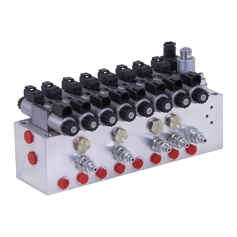 Modułowy blok zaworów hydraulicznych